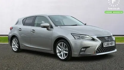 Used Lexus CT200h 136 HP (100 kW) 2018 Silver Hatchback