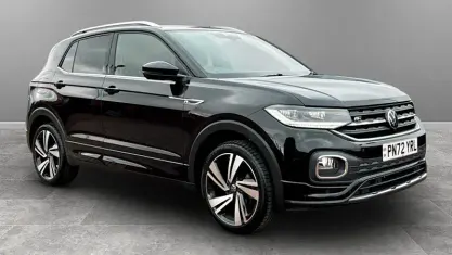 Used VW T-Cross R-line 110 HP (80 kW) 2022 Black SUV