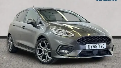 Used Ford Fiesta ST-Line 125 HP (91 kW) 2019 Grey Hatchback