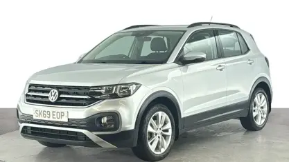 Używany VW T-Cross SE 95 KM (69 kW) 2019 Srebrny SUV