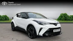 White/black Used 2022 Toyota C-HR Sport SUV | £20,935 (Fair price)