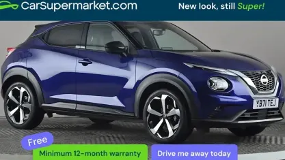 Używany Nissan Juke Tekna 114 KM (83 kW) 2022 Niebieski SUV