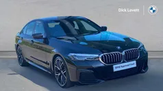 Black Used 2023 BMW 520 M Sport Sedan | £28,555 (Fair price)