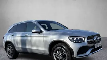 Used Mercedes GLC300 AMG line 320 HP (235 kW) 2022 Silver SUV