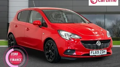 Used Vauxhall Corsa 75 HP (55 kW) 2019 Red Hatchback