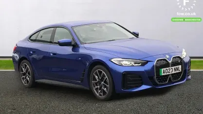 Used BMW i4 M Sport 250 kW (340 HP) 2023 Blue Sedan