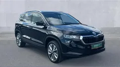 Black magic pearlescent Used 2024 Skoda Karoq SE L SUV | £21,998 (Fair price)