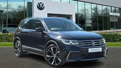 Used VW Tiguan R-line 190 HP (139 kW) 2022 Black SUV