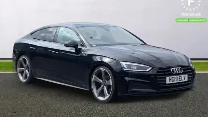 Usado Audi A5 Sportback Black Edition 190 HP (139 kW) 2019 Preto Citadino