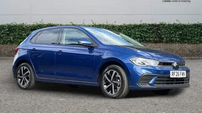 New VW Polo Match 95 HP (69 kW) 2026 Blue Hatchback
