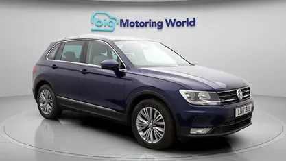 Blue Used 2017 VW Tiguan SE SUV | £14,125 (Fair price)
