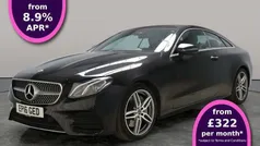 Black Used 2018 Mercedes E350 AMG line Coupe | £22,192 (Fair price)