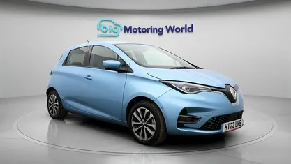 Used Renault Zoe GT-Line 100 kW (136 HP) 2022 Blue Hatchback