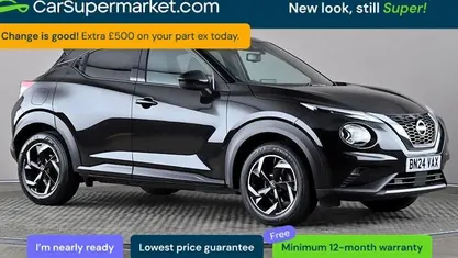 Used Nissan Juke N-Connecta 114 HP (83 kW) 2023 Black SUV