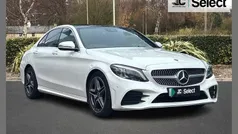 White Used 2020 Mercedes C300 AMG Line Premium Sedan | £18,800 (Fair price)