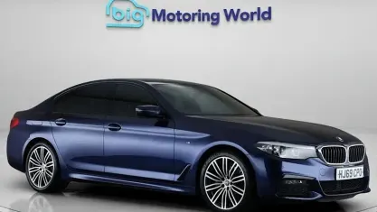 Used BMW 520 M Sport 190 HP (139 kW) 2019 Blue Sedan