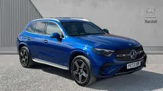 Spectral blue metallic Used 2023 Mercedes GLC300e AMG Line Premium SUV | £45,730 (Fair price)