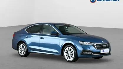 Used Skoda Octavia SE L First Edition 150 HP (110 kW) 2021 Blue Hatchback