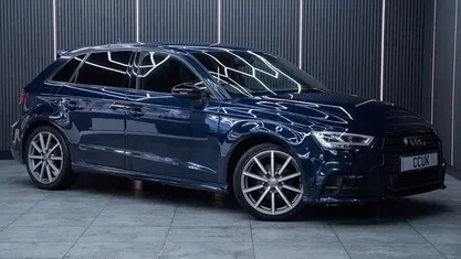 Blue Used 2017 Audi A3 Sportback Black Edition Hatchback | £12,991 (Fair price)