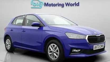 Used Skoda Fabia Comfort 110 HP (80 kW) 2023 Blue Hatchback