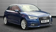 Scuba blue Used 2016 Audi A1 S-Line Hatchback | £6,790 (Fair price)