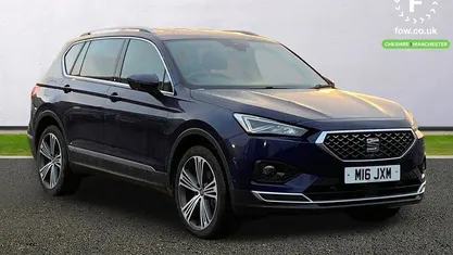 Blue Used 2019 Seat Tarraco 4Drive SUV | £17,299 (Fair price)