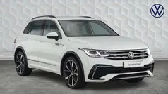 White Used 2024 VW Tiguan R-line Edition SUV | £32,650 (Fair price)