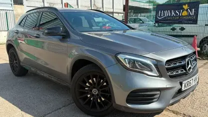 Used Mercedes GLA220 AMG line 177 HP (130 kW) 2017 Grey SUV