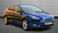 Blue Used 2015 Ford Focus Titanium Hatchback | £7,299 (Fair price)