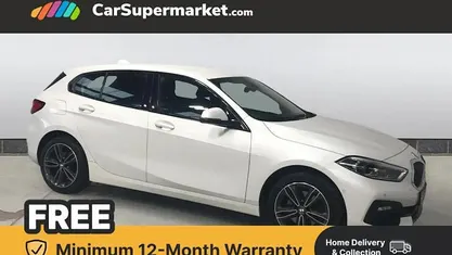 Used BMW 116 Sport Line 116 HP (85 kW) 2020 White Hatchback