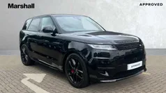 Metallic santorini black Used 2023 Land Rover Range Rover Sport SE Dynamic SUV | £75,024 (Super price)