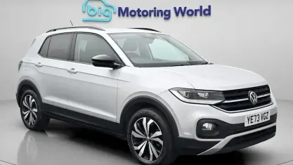 Used VW T-Cross Black Edition 110 HP (80 kW) 2024 Silver SUV