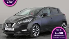 Black Used 2022 Nissan Micra Tekna Hatchback | £11,396 (Fair price)