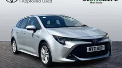 Silver Used 2021 Toyota Corolla Sport Estate | £14,400 (Fair price)