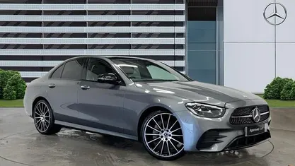 Used Mercedes E200 AMG line 200 HP (147 kW) 2022 Grey Sedan