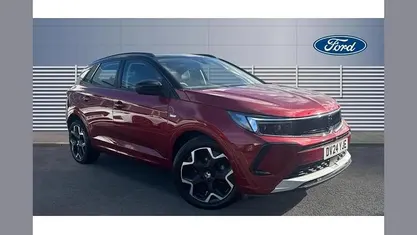 Used Vauxhall Grandland X Ultimate 131 HP (96 kW) 2024 Red SUV