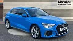 Blue Used 2023 Audi A3 S-Line Hatchback | £20,495 (Fair price)