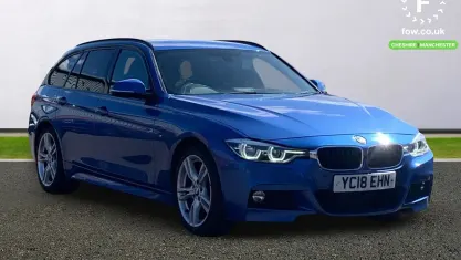 Used BMW 320 Comfort Edition 190 HP (139 kW) 2018 Blue Estate