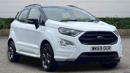 Used Ford Ecosport ST-Line 125 HP (91 kW) 2019 White SUV