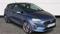 Blue Used 2023 Ford Fiesta Titanium X Hatchback | £17,750 (Fair price)