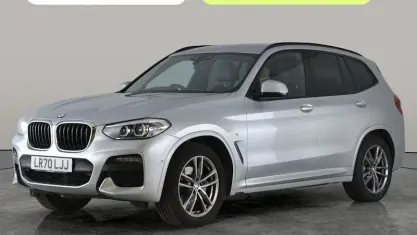 Used BMW X3 M Sport 190 HP (139 kW) 2020 Silver SUV