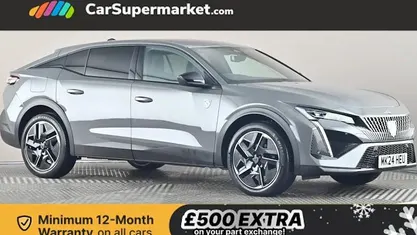 Grey Used 2024 Peugeot 408 GTi Hatchback | £19,497 (Fair price)