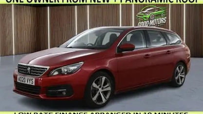 Used Peugeot 308 SW Allure 131 HP (96 kW) 2020 Red Estate