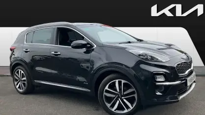 Used Kia Sportage 177 HP (130 kW) 2019 Black SUV