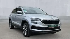 Brilliant silver metallic Used 2024 Skoda Karoq SE L SUV | £23,390 (Fair price)