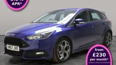Blue Used 2017 Ford Focus ST Hatchback | £13,215 (Fair price)