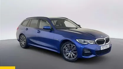 Used BMW 330e M Sport 292 HP (214 kW) 2022 Blue Estate