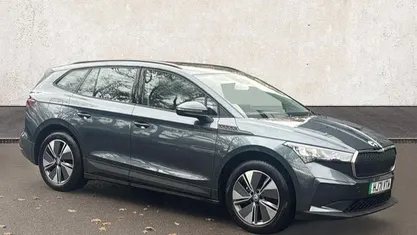 Grey Used 2021 Skoda Enyaq iV ecoSuite SUV | £18,775 (Fair price)