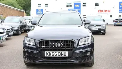 Used Audi Q5 S-line plus 190 HP (139 kW) 2016 Moonlight blue SUV