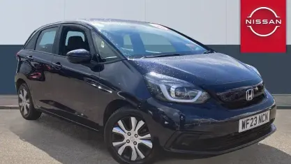 Used Honda Jazz Hybrid 109 HP (80 kW) 2023 Blue Hatchback